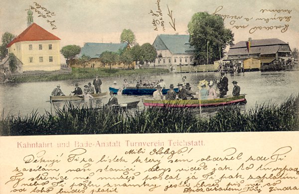 dobová pohlednice asi 1906